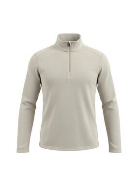 Drifire Mens Large Light Brown Flame Resistant Quarter-Zip Pullover Long Sleeve